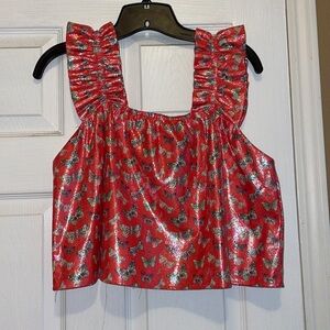 Queen of Sparkles butterfly top